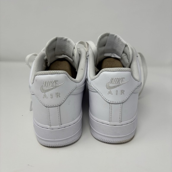 Nike Air Force 1 '07 Low Triple White Men's Size 9.5 - Picture 4 of 10